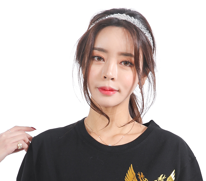 Unique 114 패션 스팽글 헤어밴드(뉴버전)