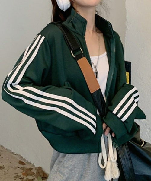 Unique1542 져지 트랙집업~