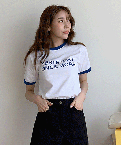 Unique1560 예스터데이 반팔티~