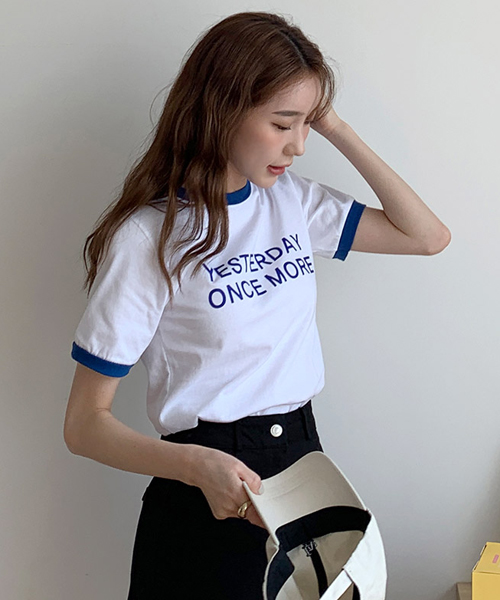 Unique1560 예스터데이 반팔티~