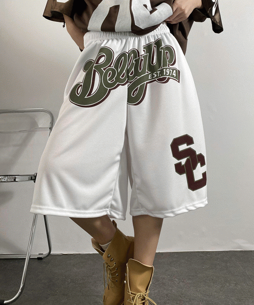 Unique1565 1974 버뮤다 매쉬반바지~