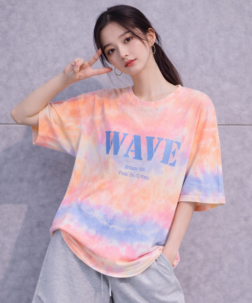 Unique1569 웨이브 물나염티~